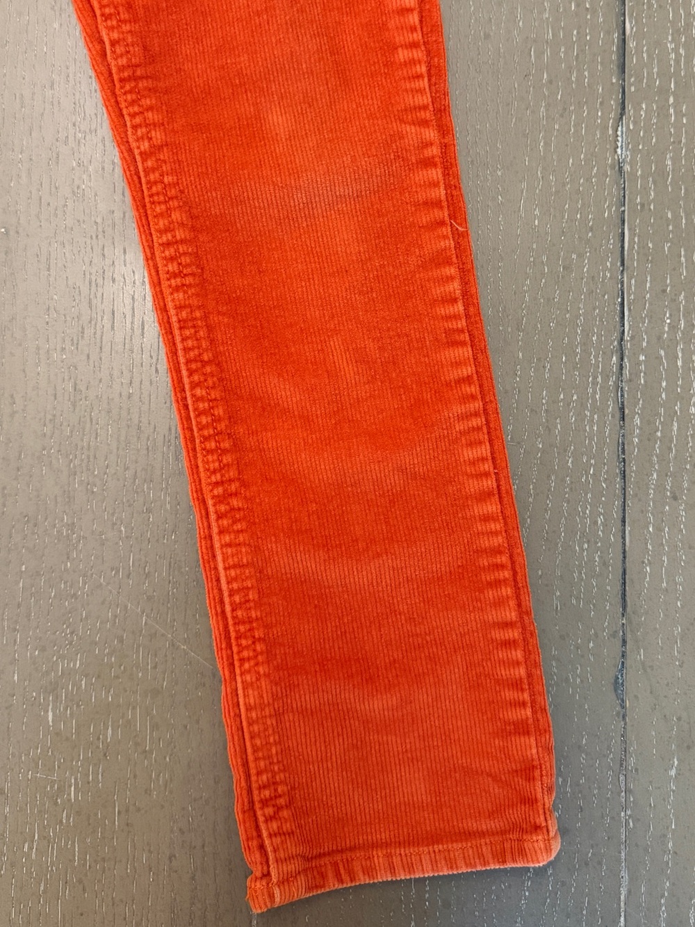 Mini Boden Youth Boys’ Orange Corduroy Stretch Slim-Fit Pants • Size 9 (M) - Picture 10 of 14